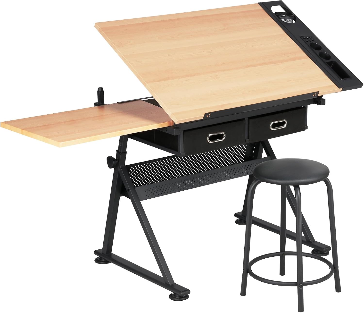 Office Stool - طاولة رسم قابلة للتعديل مع كرسي