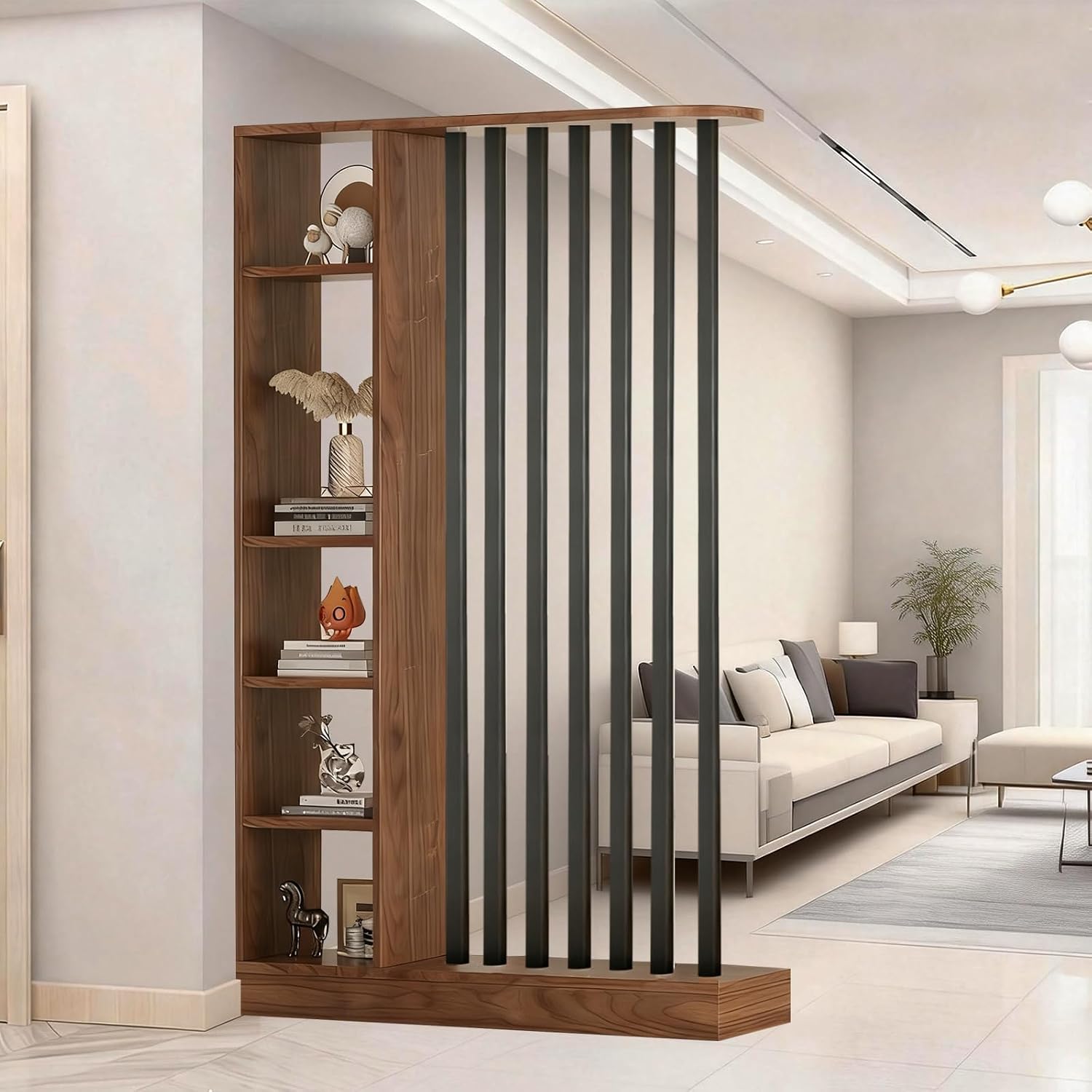 Partition Screen Divider - فاصل غرفة من الأرض إلى السقف