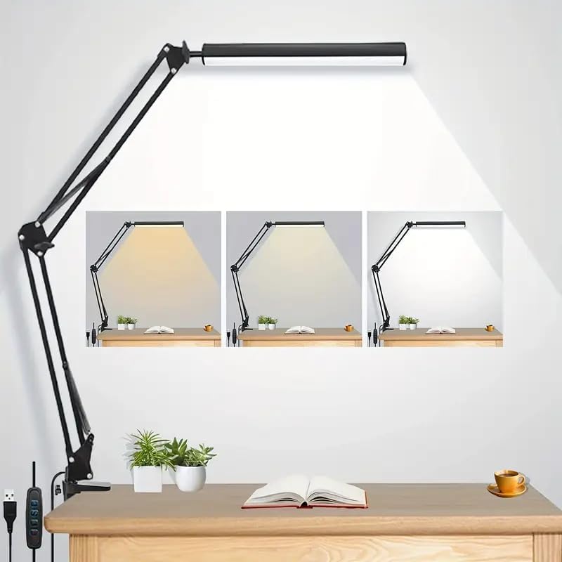 Desk Lamp - مصباح مكتب LED للمنزل والقراءة والدراسة،