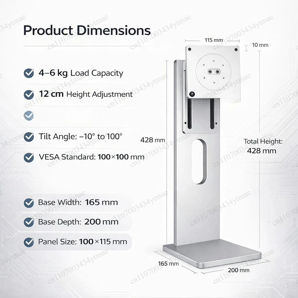 حامل شاشة من الألومنيوم VESA 1 - مراجعة Monitor Stand وسعره