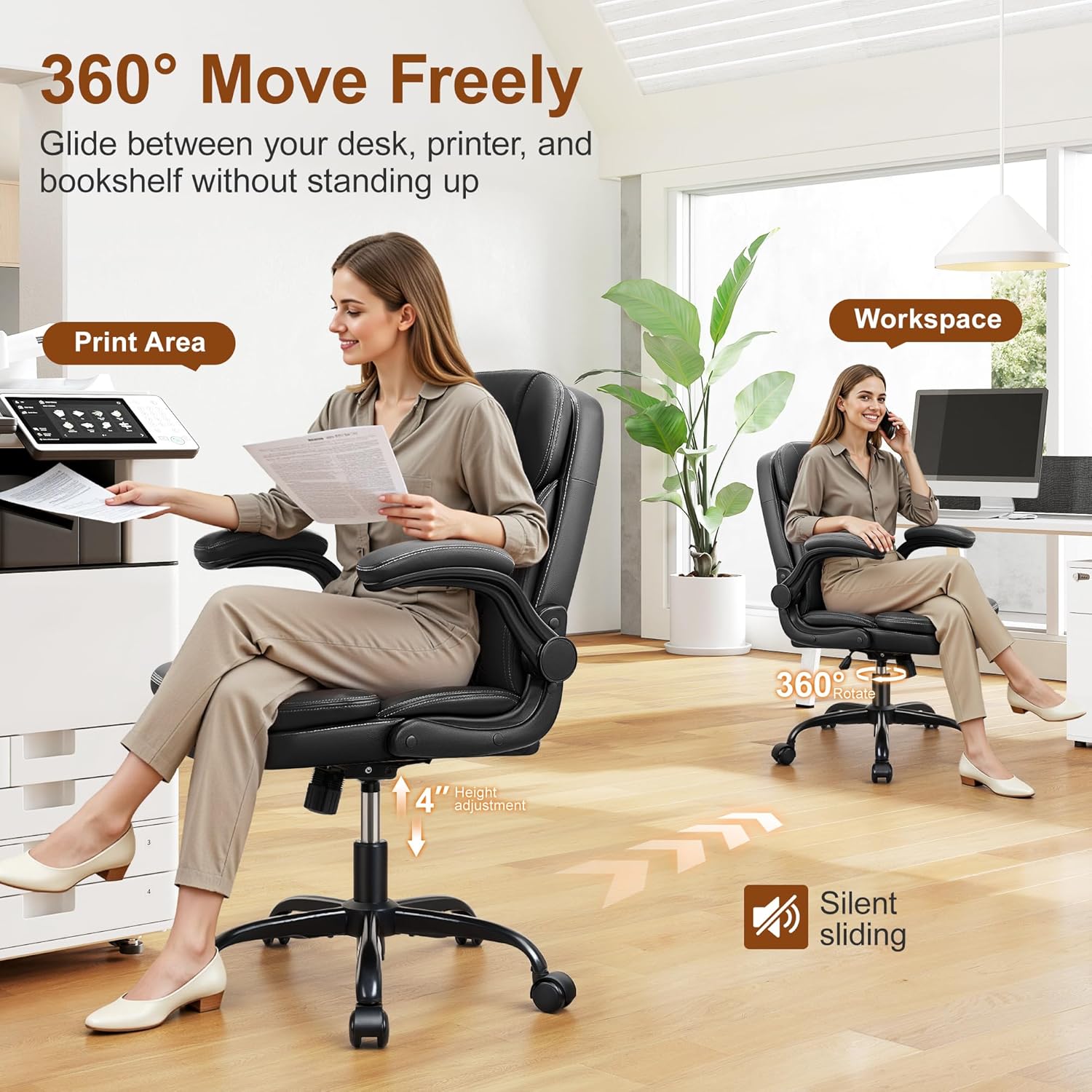 كرسي مكتب مريح مع وسادة مزدوجة - مراجعة Office Chair Cushion وسعره