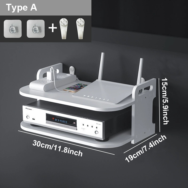 رف منظم كابلات الراوتر مثبت عل - مراجعة Desk Organizer وسعره