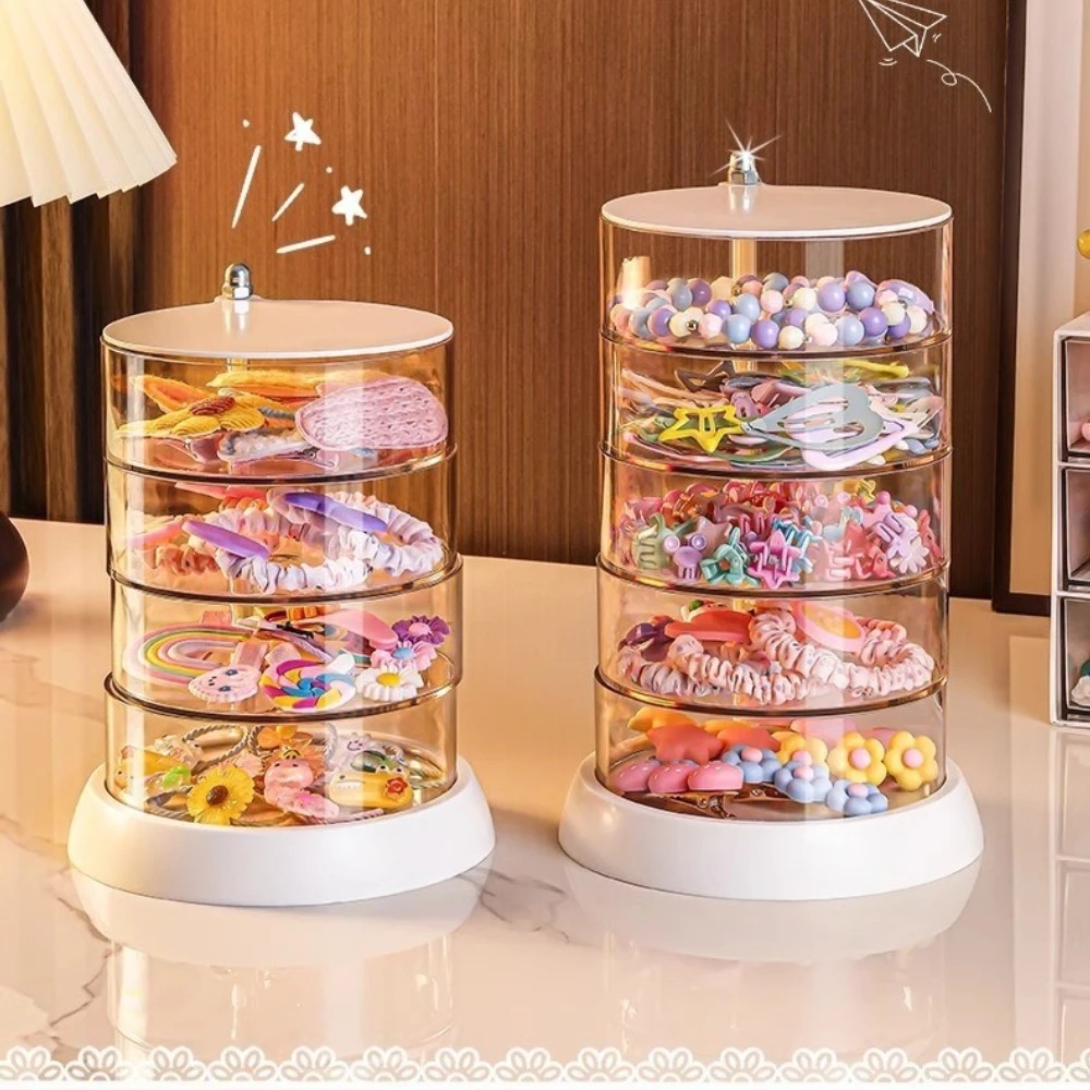 منظم إكسسوارات الشعر الدوار 36 - مراجعة Desk Organizer وسعره