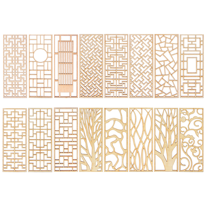4 قطع من حواجز تقسيم خشبية مصغ - مراجعة Partition Screen Divider وسعره