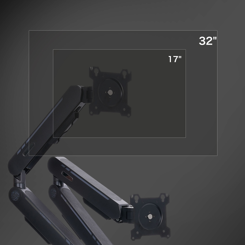 حامل مكتب جديد بذراع مزدوج قاب - مراجعة Monitor Stand وسعره