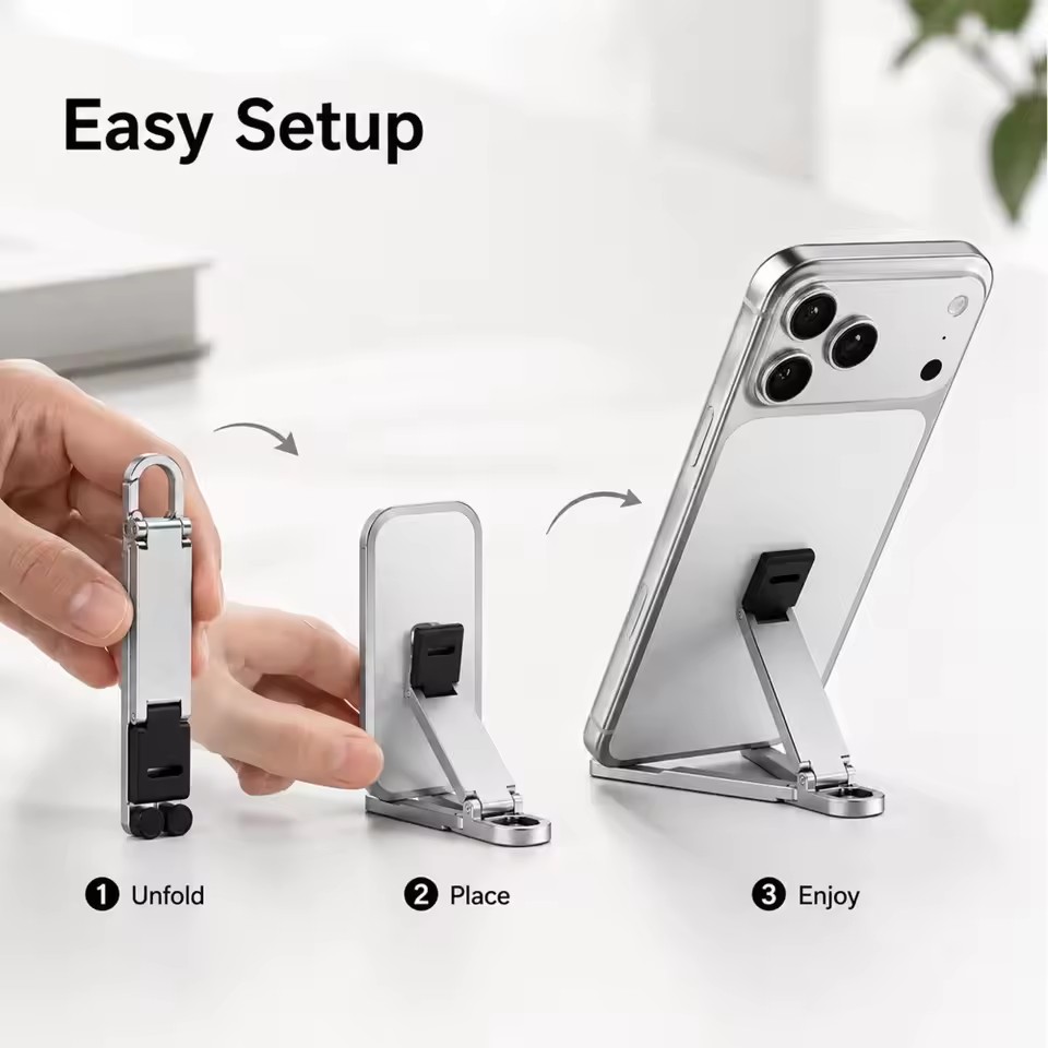 حامل هاتف محمول صغير قابل للطي - مراجعة Standing Desk وسعره