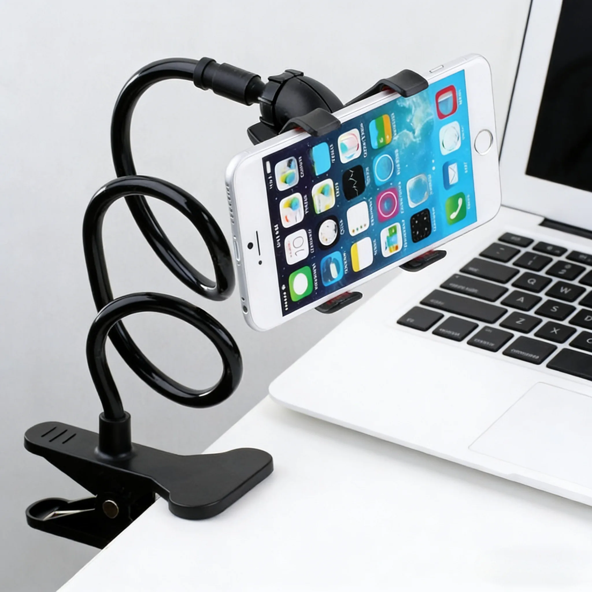 حامل هاتف بذراع طويل قابل للتع - مراجعة Standing Desk وسعره