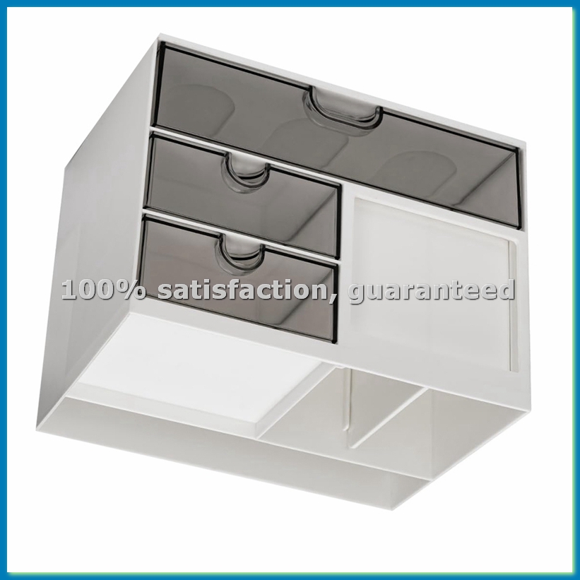 منظم مكتب بثلاثة أدراج، حامل أ - مراجعة Desk Organizer وسعره