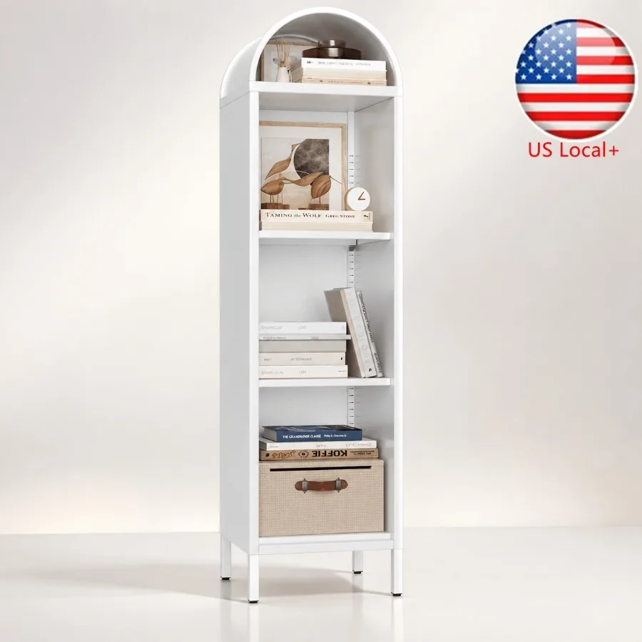 رف كتب معدني مقوس بتصميم 63، م - مراجعة Bookshelf وسعره