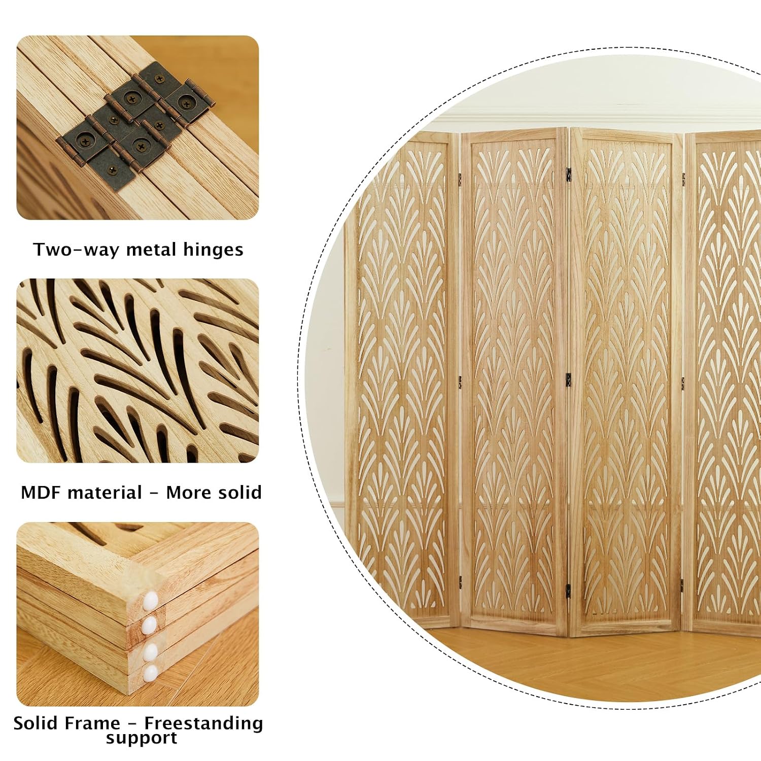 حاجز تقسيم غرفة قابل للطي بطول - مراجعة Partition Screen Divider وسعره