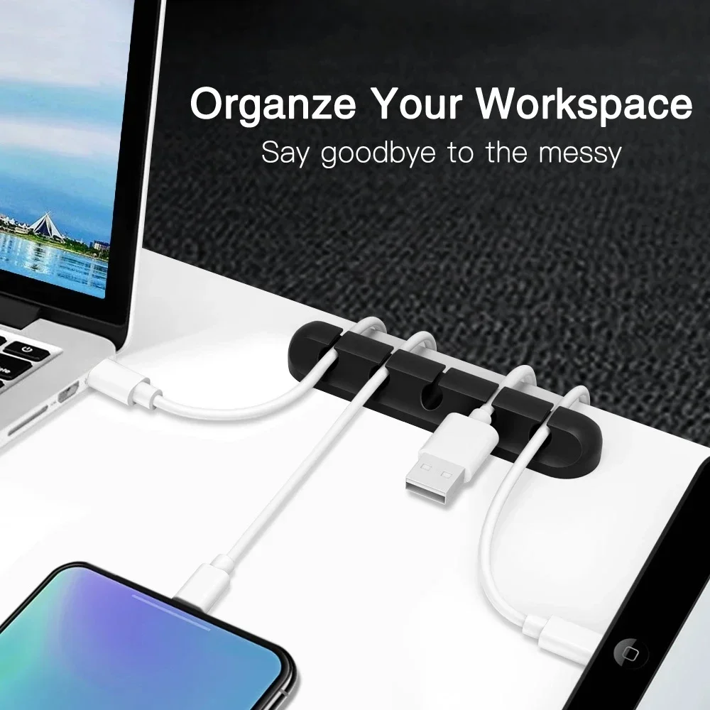 منظم كابلات USB من السيليكون،  - مراجعة Desk Organizer وسعره