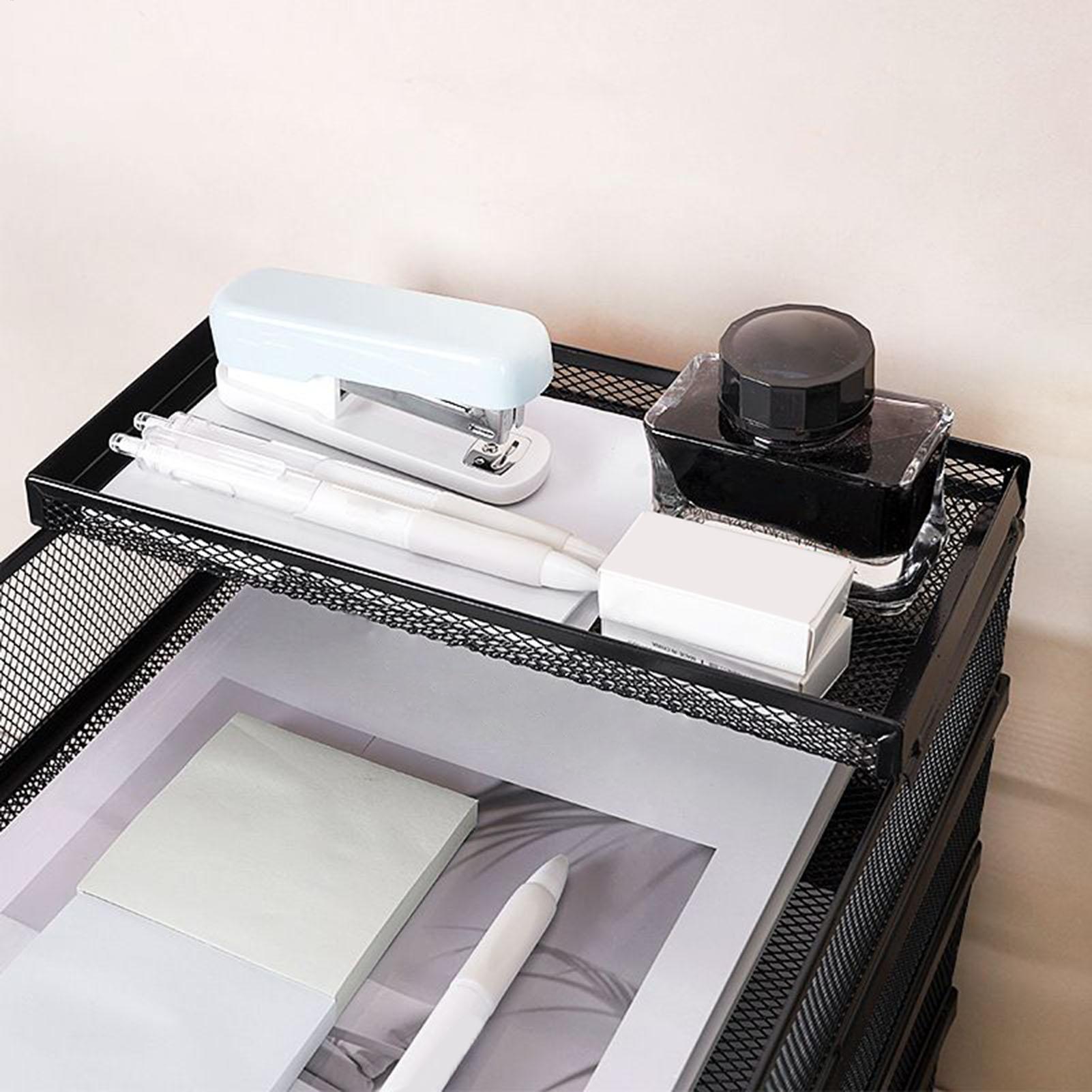 صواني مكتب شبكة معدنية قابلة ل - مراجعة Desk Organizer وسعره