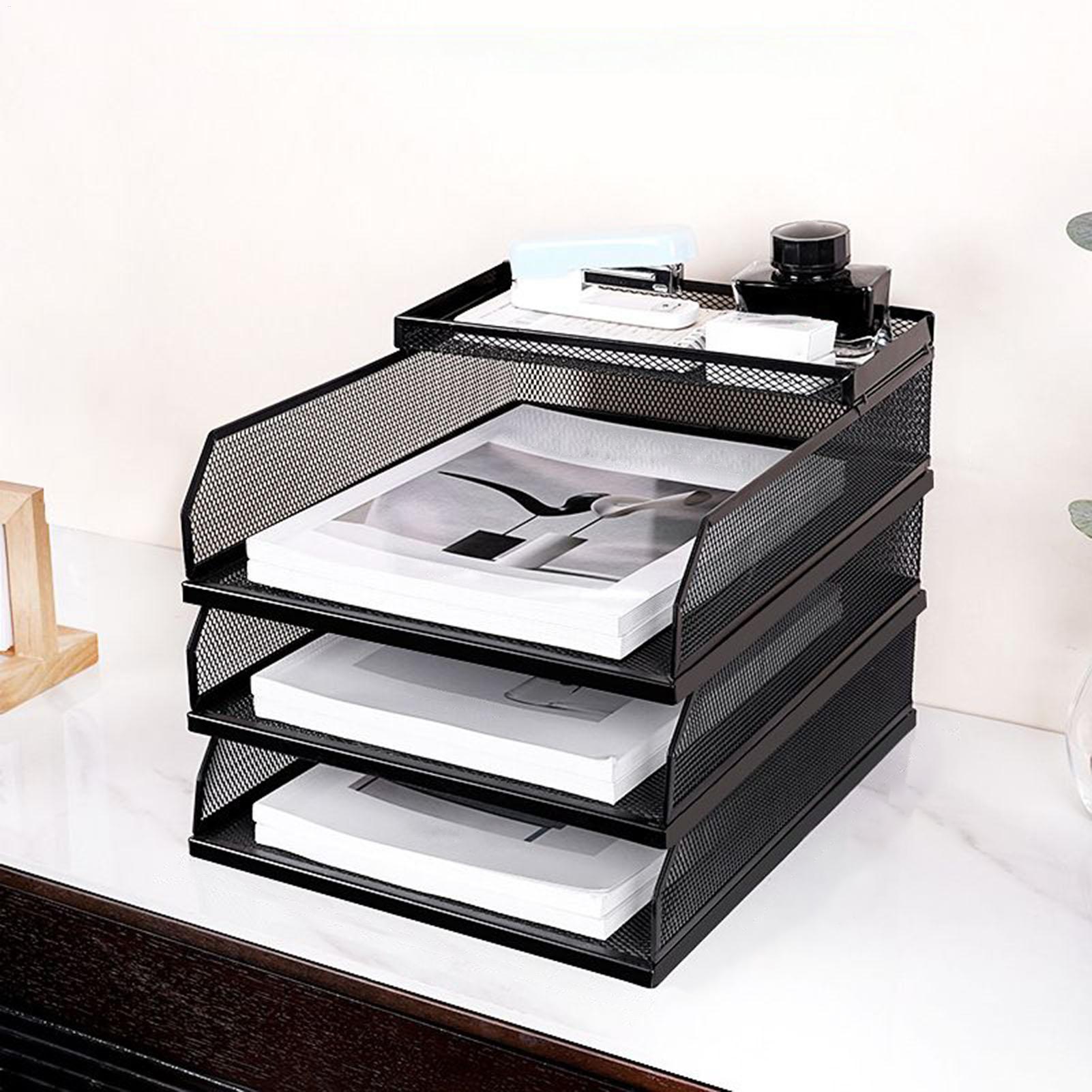 صواني مكتب شبكة معدنية قابلة ل - مراجعة Desk Organizer وسعره